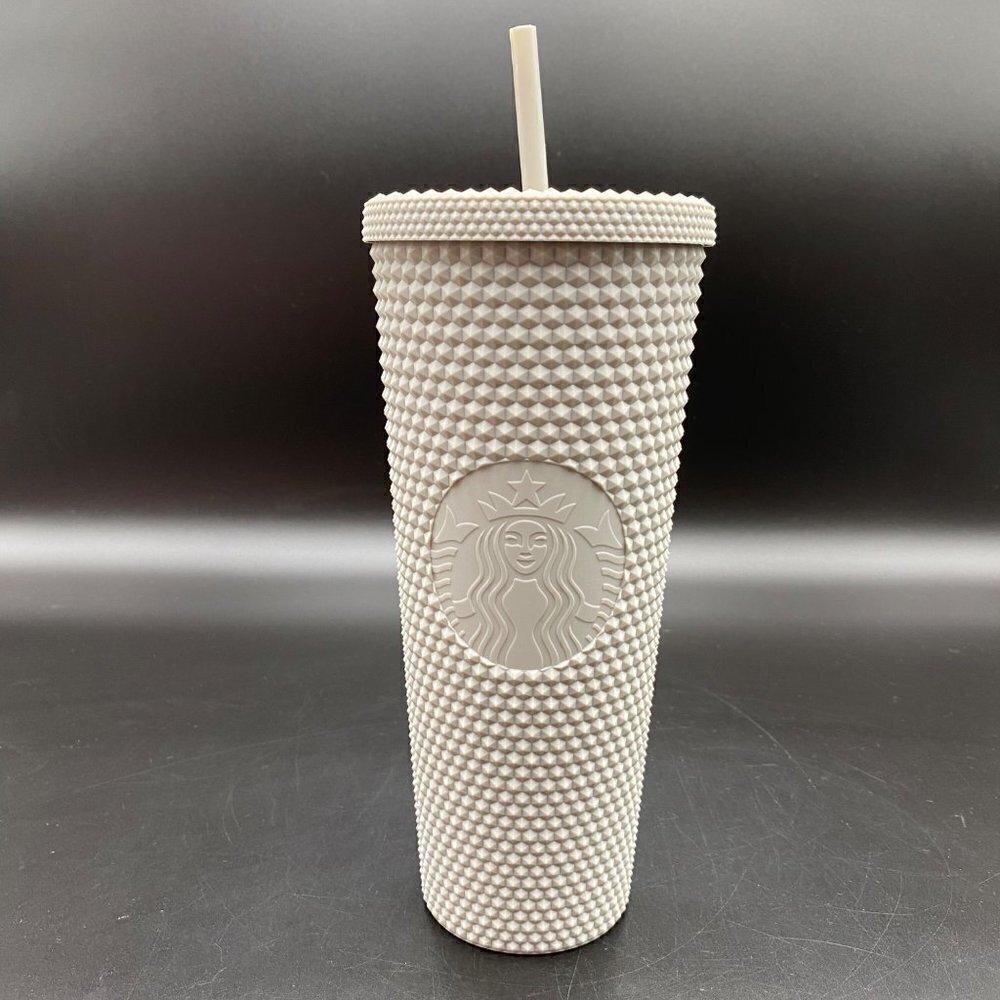 Starbucks Matte Gray Studded Venti 24oz Tumbler Mexico Release